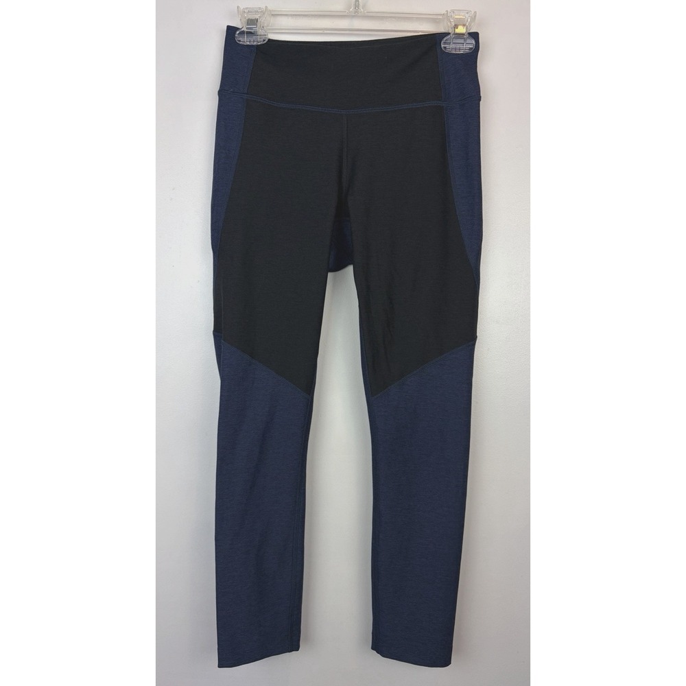 Outdoor Voices Athletic Leggings Women Small Blue Black Athleisure Capri Yoga